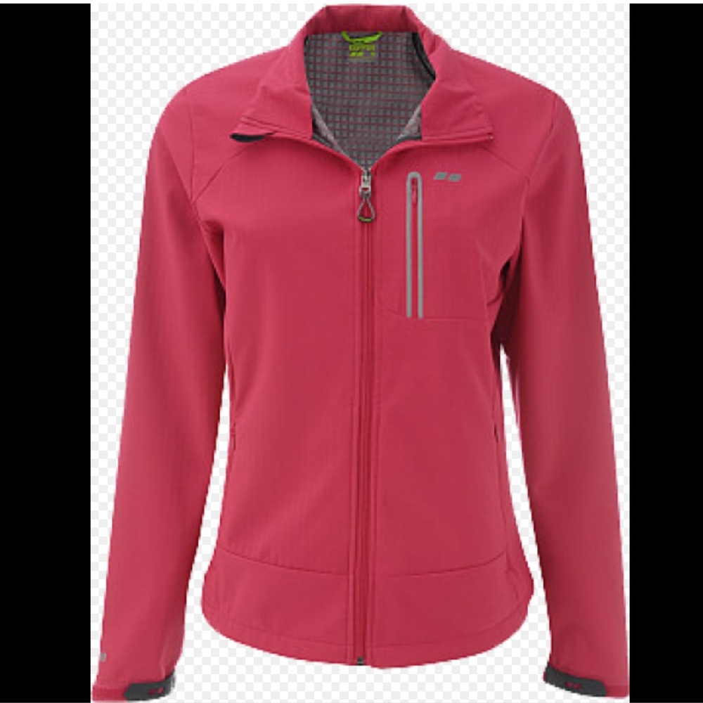 KOPPEN Pink Grid Softshell Jacket